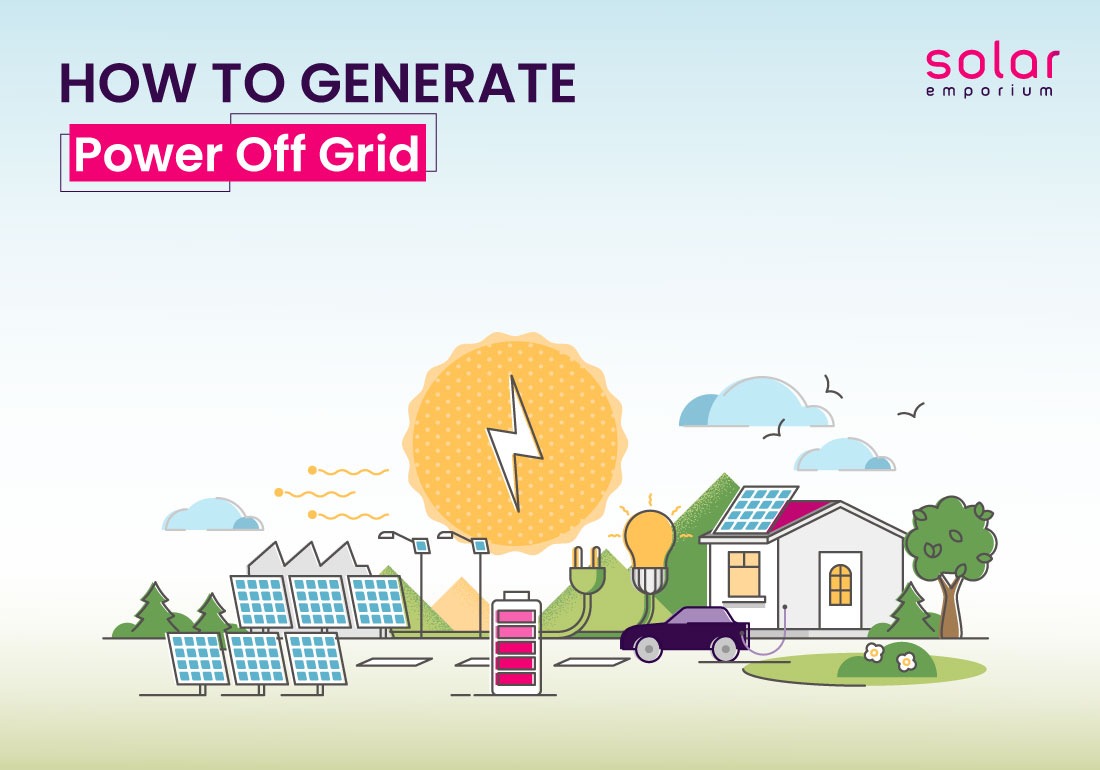how to generate power off grid