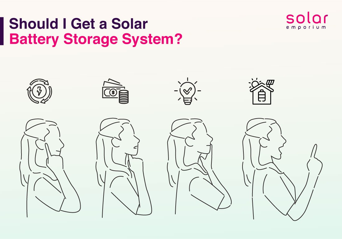 should i get a solar battery storage system