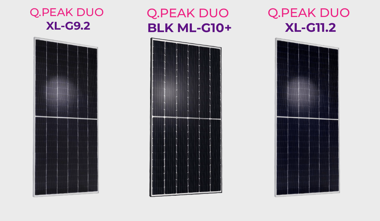 Q Peak series panels are both beautiful and affordable