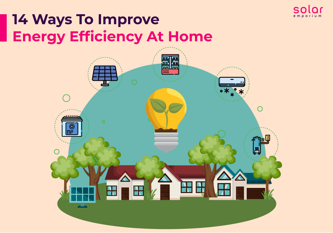 14 ways to improve energy efficiency at home