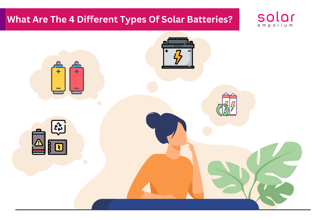 What Are The 4 Different Types Of Solar Batteries