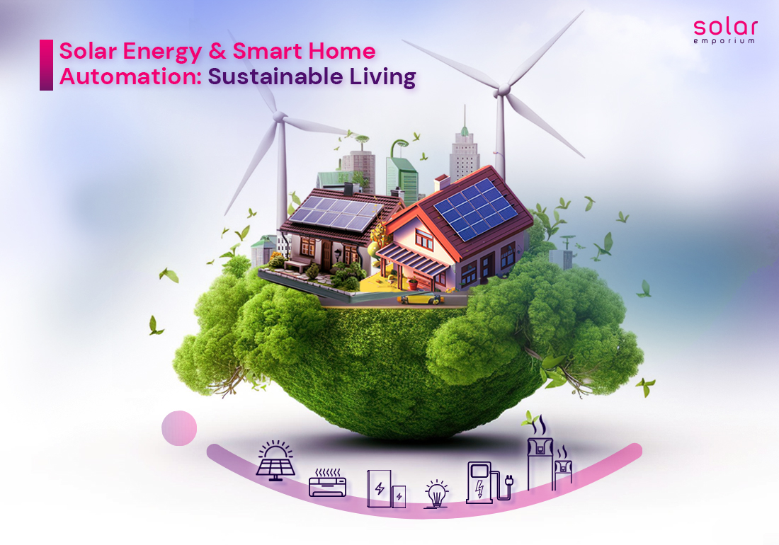 Solar Energy & Smart Home Automation Sustainable Living