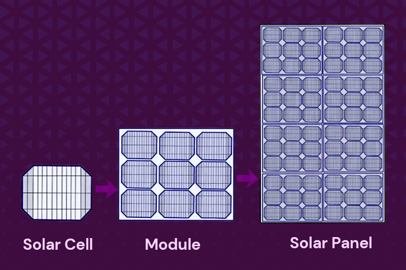 Solar Cell, Module and Panel