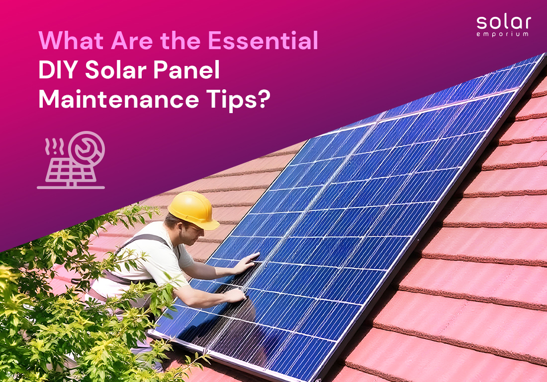 What Are the Essential DIY Solar Panel Maintenance Tips