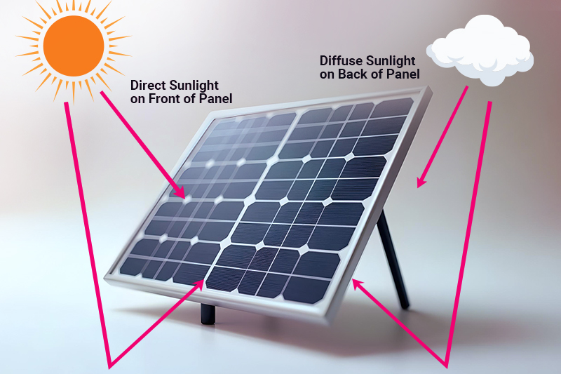 bifacial Solar panel